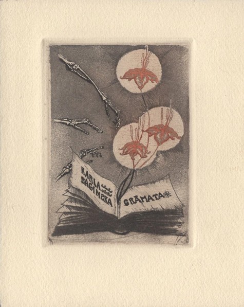 Exlibris Karla Baginska